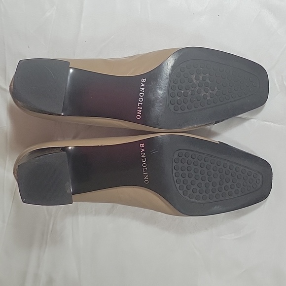 BANDOLINO Beige & Black Size 9N Shoes - Picture 5 of 8